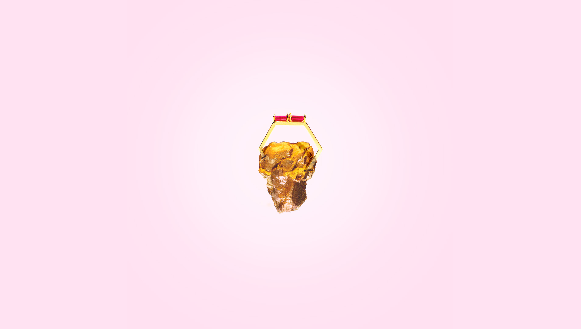 Jewel inside a rock